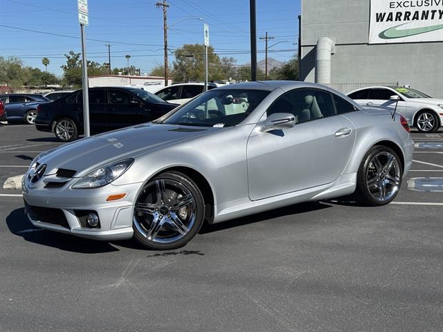 used 2011 Mercedes-Benz SLK-Class car, priced at $14,990