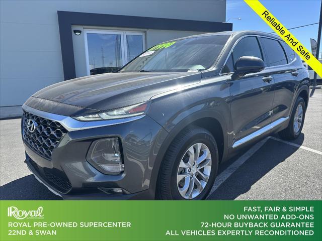 used 2020 Hyundai Santa Fe car, priced at $17,490