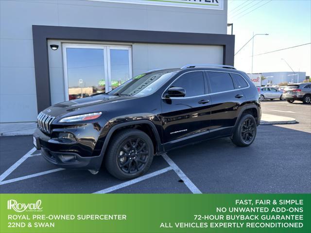 used 2017 Jeep Cherokee car, priced at $9,990