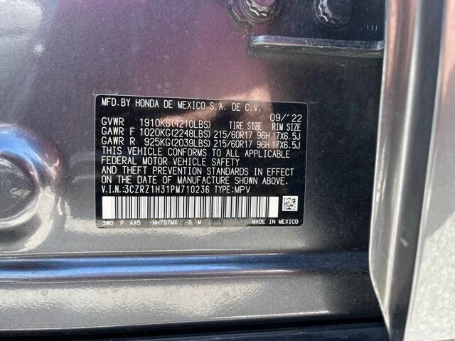 used 2023 Honda HR-V car, priced at $21,773