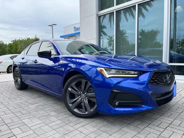 used 2021 Acura TLX car, priced at $30,542