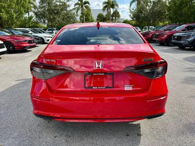 new 2025 Honda Civic car, priced at $30,950