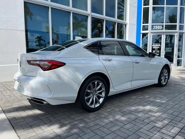 used 2023 Acura TLX car, priced at $31,900