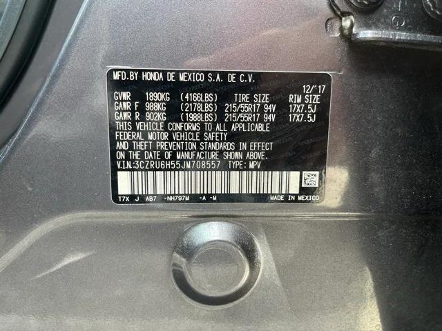 used 2018 Honda HR-V car, priced at $15,058