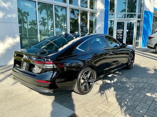 used 2024 Honda Accord Hybrid car, priced at $24,935