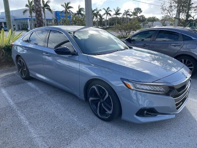 used 2022 Honda Accord Hybrid car, priced at $24,640