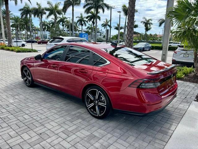 used 2024 Honda Accord Hybrid car, priced at $28,382