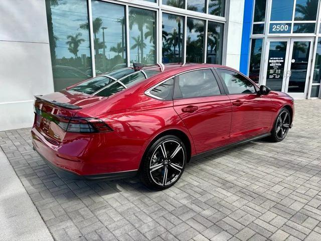 used 2024 Honda Accord Hybrid car, priced at $28,382