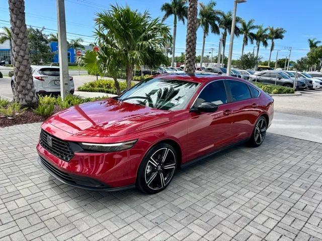 used 2024 Honda Accord Hybrid car, priced at $28,382