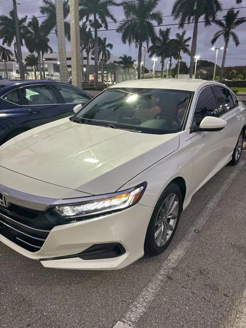 used 2021 Honda Accord car, priced at $20,797