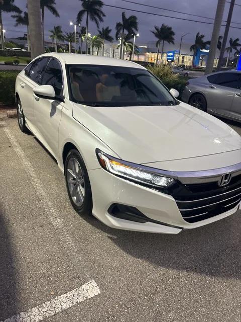 used 2021 Honda Accord car, priced at $21,343