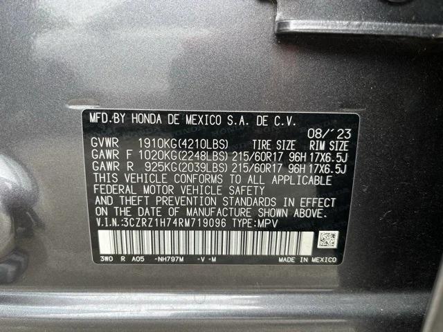 used 2024 Honda HR-V car, priced at $24,817