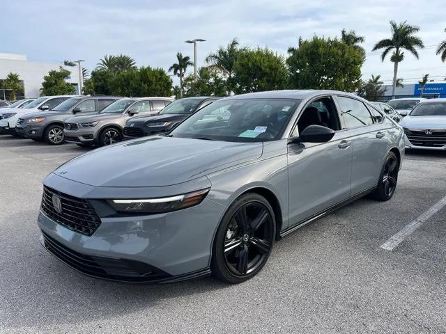 used 2024 Honda Accord Hybrid car, priced at $27,713