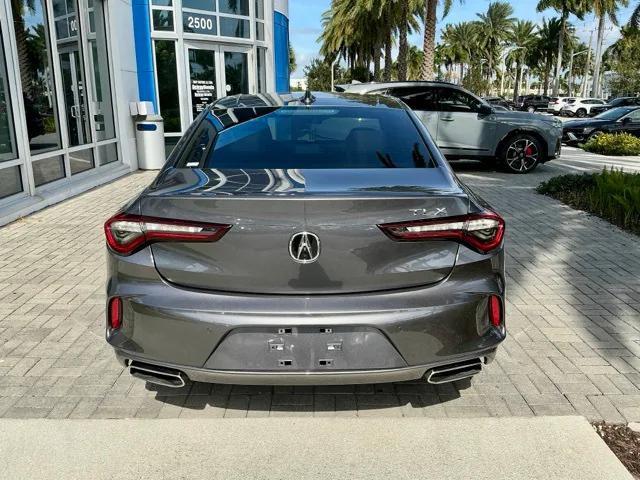 used 2023 Acura TLX car, priced at $30,626