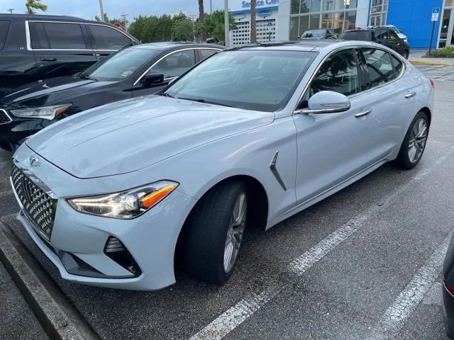 used 2021 Genesis G70 car, priced at $23,014