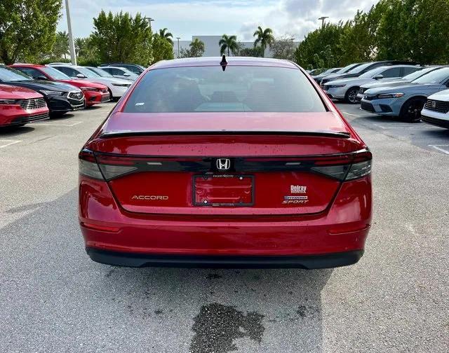 new 2024 Honda Accord Hybrid car, priced at $33,463