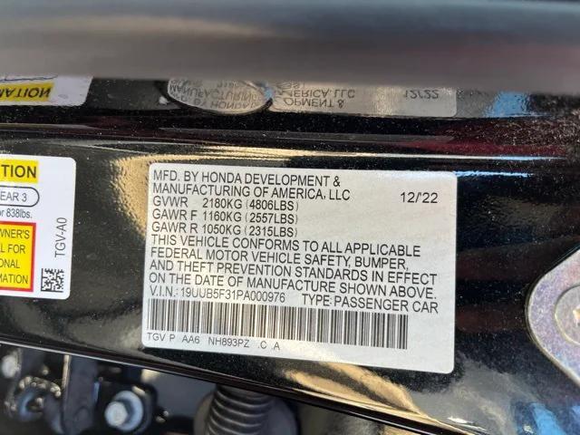 used 2023 Acura TLX car, priced at $25,886