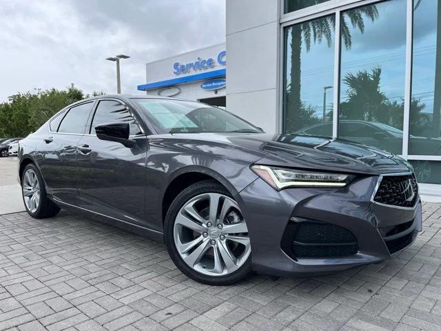 used 2022 Acura TLX car, priced at $29,393