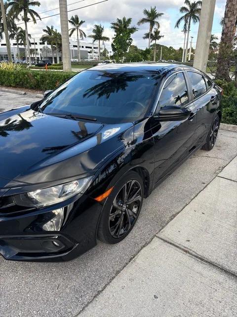 used 2021 Honda Civic car, priced at $20,382