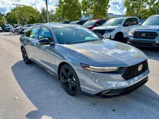 new 2025 Honda Accord Hybrid car, priced at $35,577