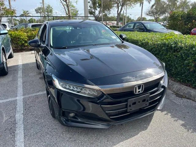 used 2021 Honda Accord car, priced at $23,152