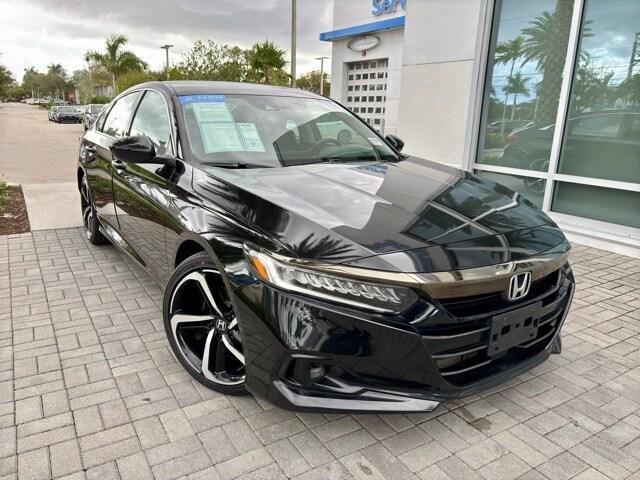 used 2021 Honda Accord car, priced at $22,103