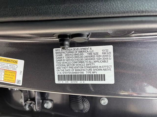 used 2022 Honda Pilot car, priced at $29,743