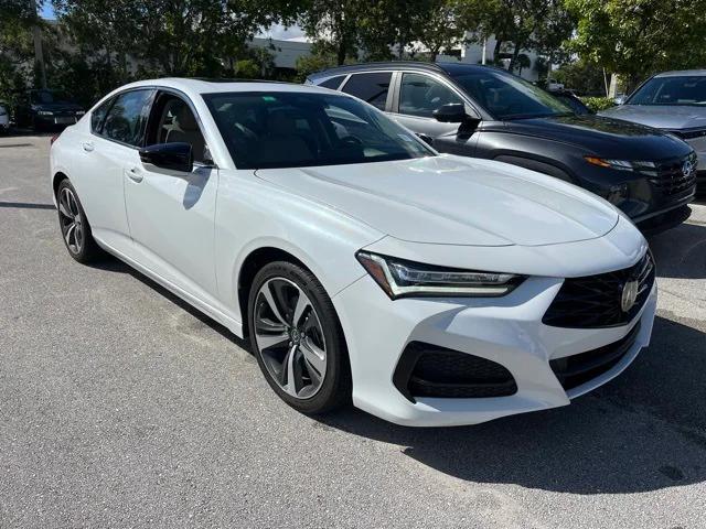used 2024 Acura TLX car, priced at $36,390