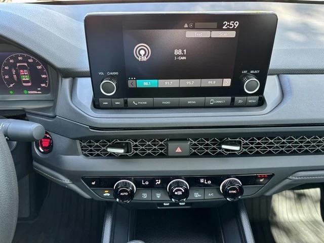 new 2025 Honda Accord car, priced at $30,391