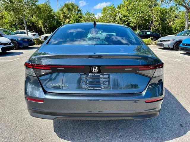 new 2025 Honda Accord car, priced at $30,391