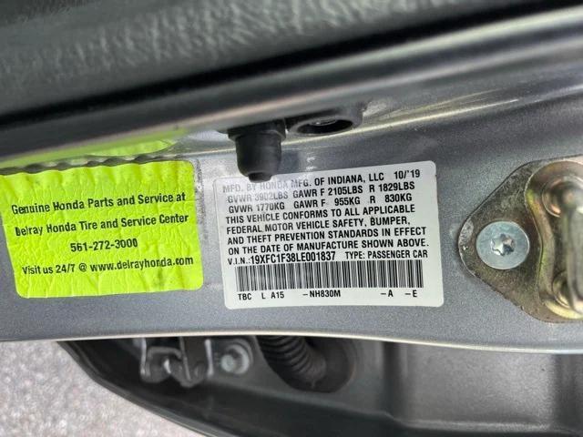 used 2020 Honda Civic car, priced at $17,834