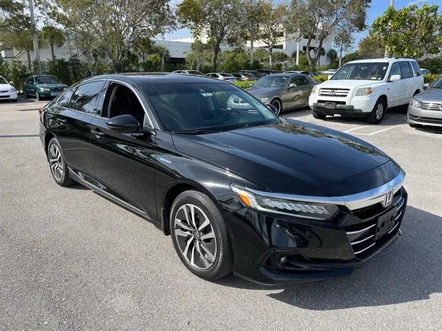 used 2021 Honda Accord Hybrid car, priced at $25,456