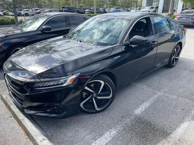 used 2022 Honda Accord Hybrid car, priced at $24,659