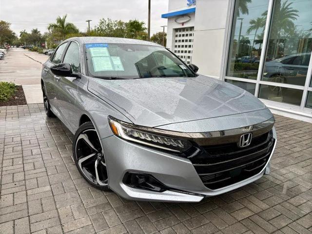 used 2021 Honda Accord car, priced at $23,653