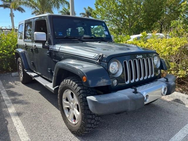 used 2017 Jeep Wrangler Unlimited car, priced at $28,900