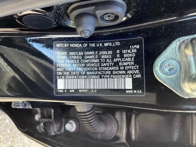 used 2019 Honda Civic car, priced at $15,472