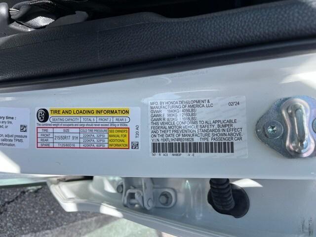 used 2024 Honda Civic car, priced at $25,998