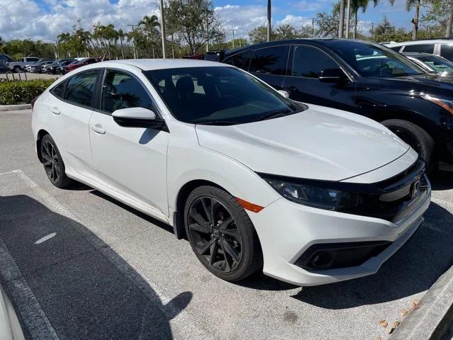 used 2021 Honda Civic car, priced at $21,500