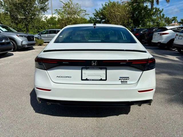 new 2025 Honda Accord Hybrid car, priced at $35,577