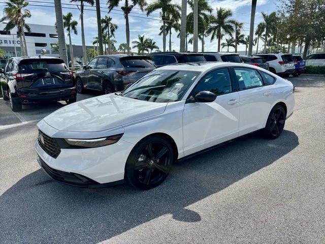 new 2025 Honda Accord Hybrid car, priced at $35,577