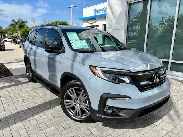 used 2022 Honda Pilot car, priced at $26,183