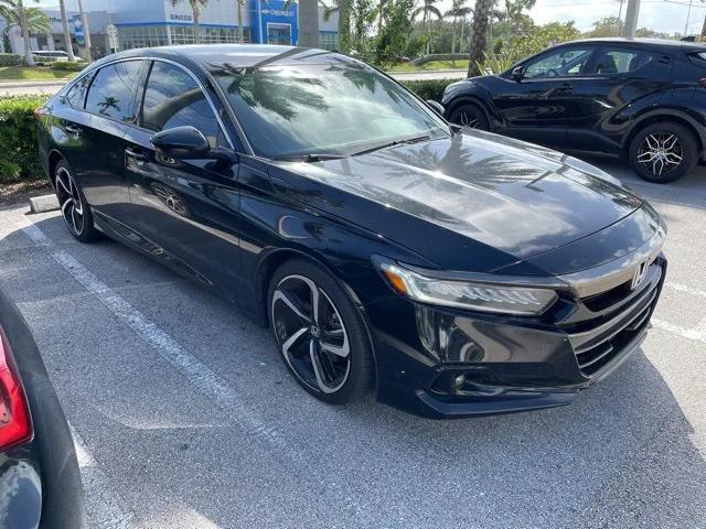 used 2021 Honda Accord car, priced at $23,984