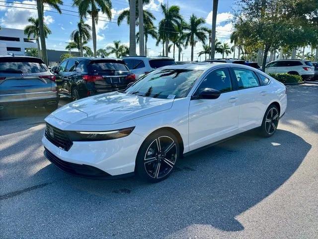 new 2025 Honda Accord Hybrid car, priced at $34,741