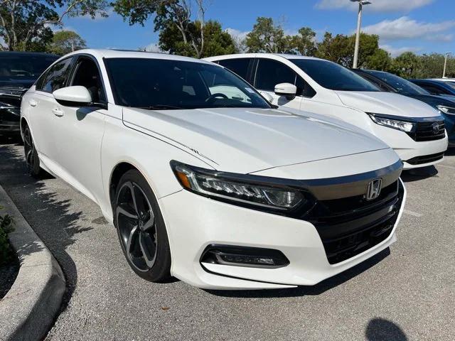 used 2018 Honda Accord car, priced at $18,114