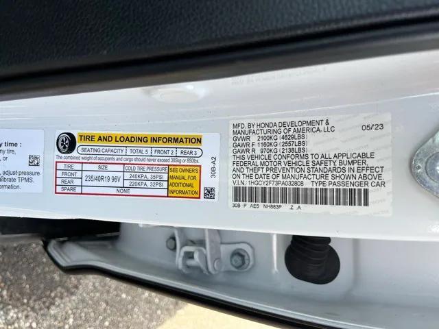 used 2023 Honda Accord Hybrid car, priced at $28,492