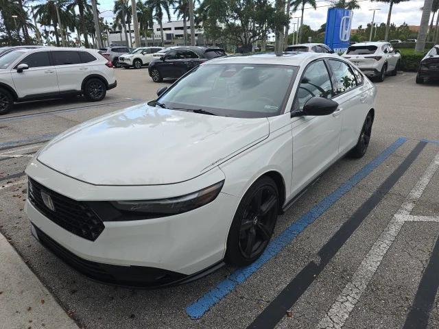 used 2023 Honda Accord Hybrid car, priced at $28,492