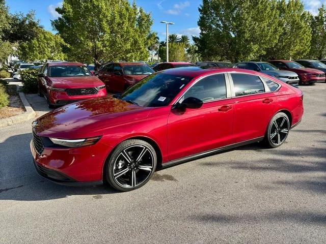 new 2025 Honda Accord Hybrid car, priced at $34,111