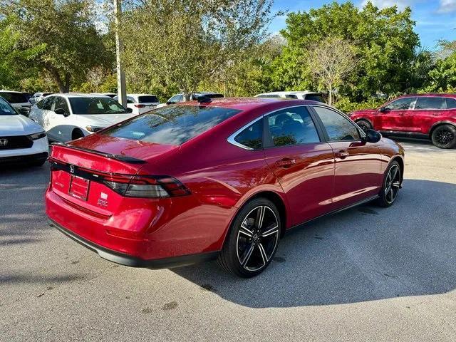 new 2025 Honda Accord Hybrid car, priced at $34,111