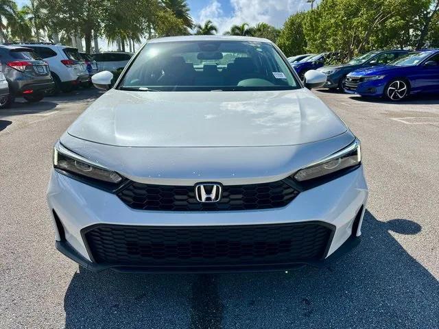 new 2025 Honda Civic car, priced at $25,251