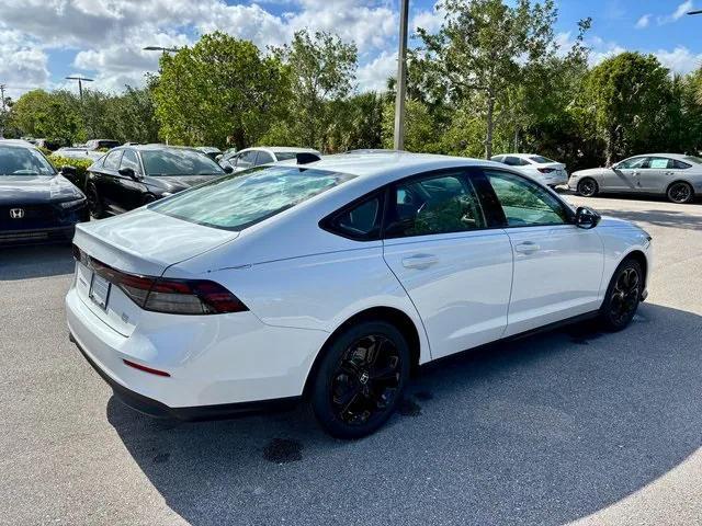 new 2025 Honda Accord car, priced at $30,823